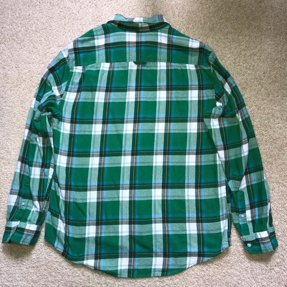 Urban Pipeline Button Down Plaid Flannel Shirt - Picture 3 of 4